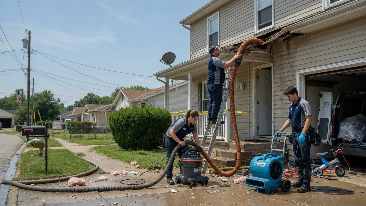 Water Damage Restoration in Moran, KS near me